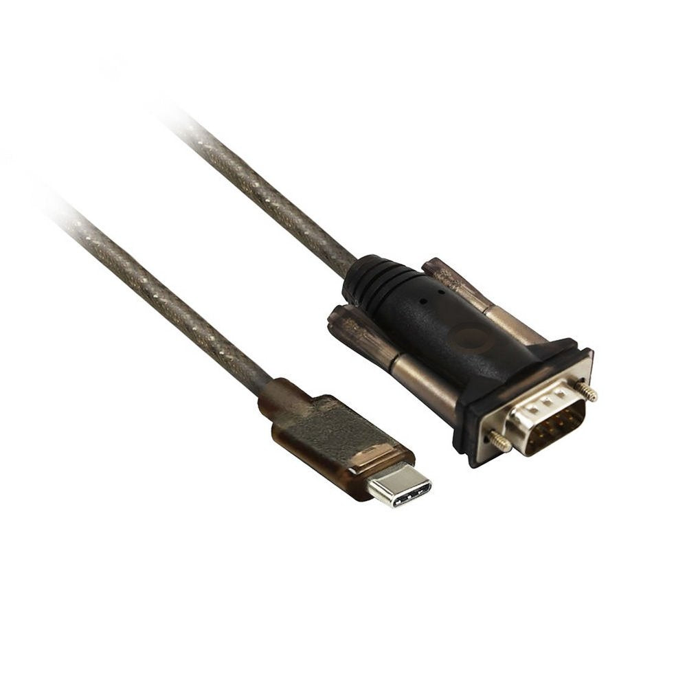 ACT AC6002 | Seriele Kabel | USB-C naar DB-9 | 1,5 m | Zwart - Matmuis - Matmuis